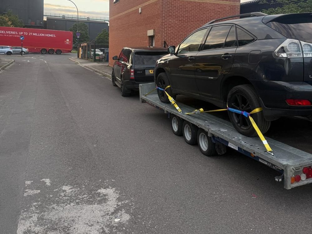 Emergency Breakdown in Barking: vehicle loaded by Nationwide Vehicle Transportation
